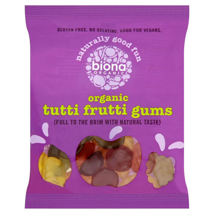 Biona Organic Tutti Frutti Gums 75G