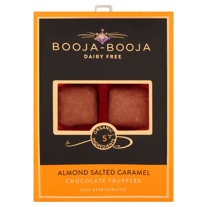 Booja booja almendras salado de chocolate caramelo trufas 69g