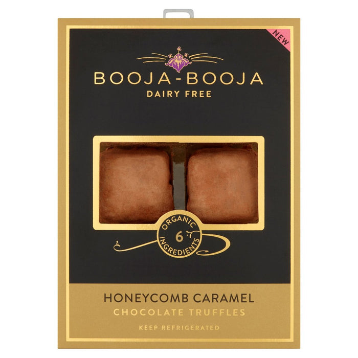 Booja Booja Honeycomb Caramel Chocolate Truffles 69g