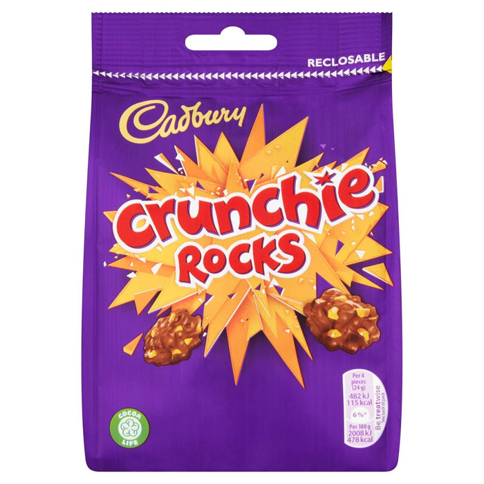 Cadbury Crunchie Rocks Chocolate Bag 110g