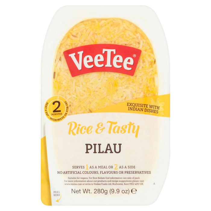 Veetee Pilau Pot de arroz microondas 280g