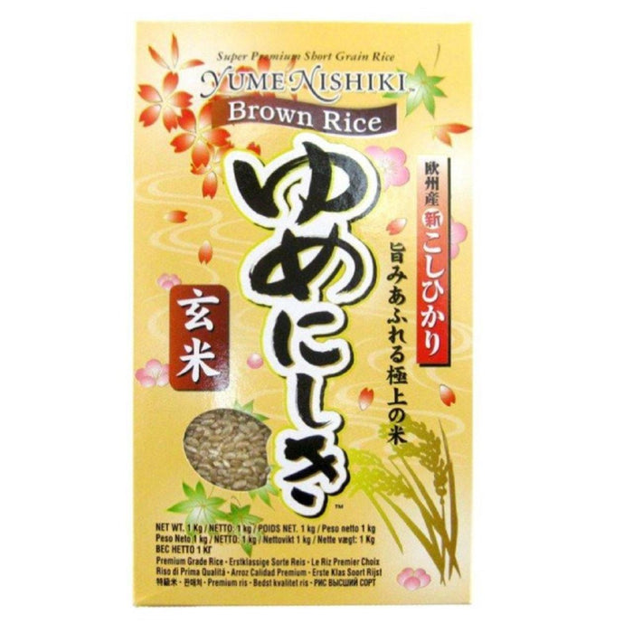 Yumenishiki Brown arroz 1 kg