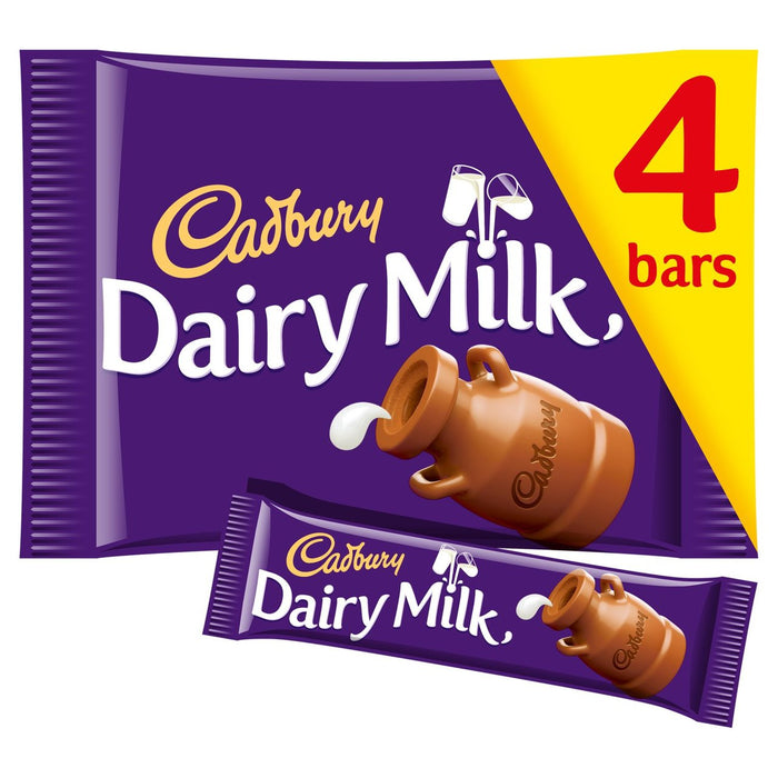 Cadbury Dairy Milk Chocolate Bar multipack 4 x 36g