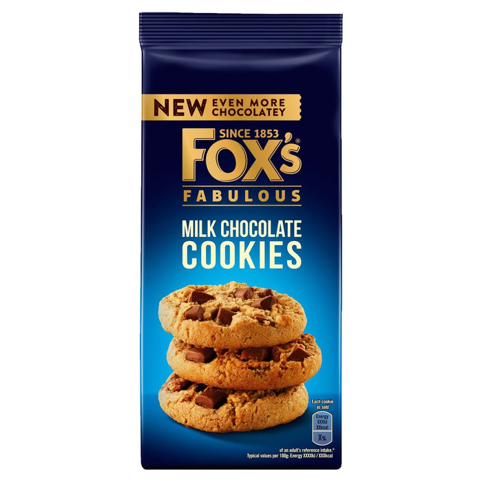 Les délicieux biscuits de Fox Chocolate Chocolate 180g