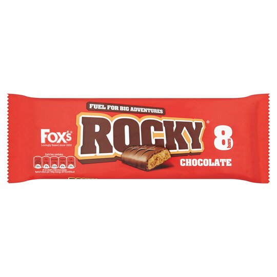 Fox's Rocky Chocolate Biscuit Bars 7 per pack