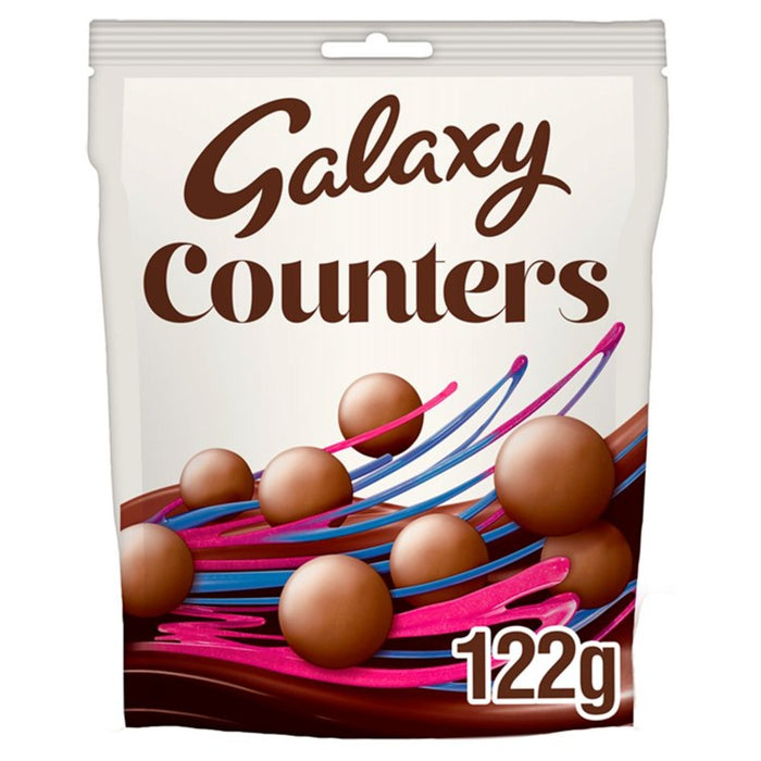 Galaxy comptère le sac de poche en chocolat 122g