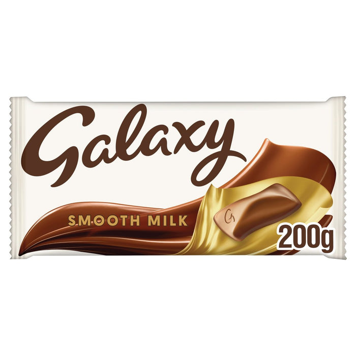 Galaxy Smooth Milk Chocolate More to Share Bar 200g