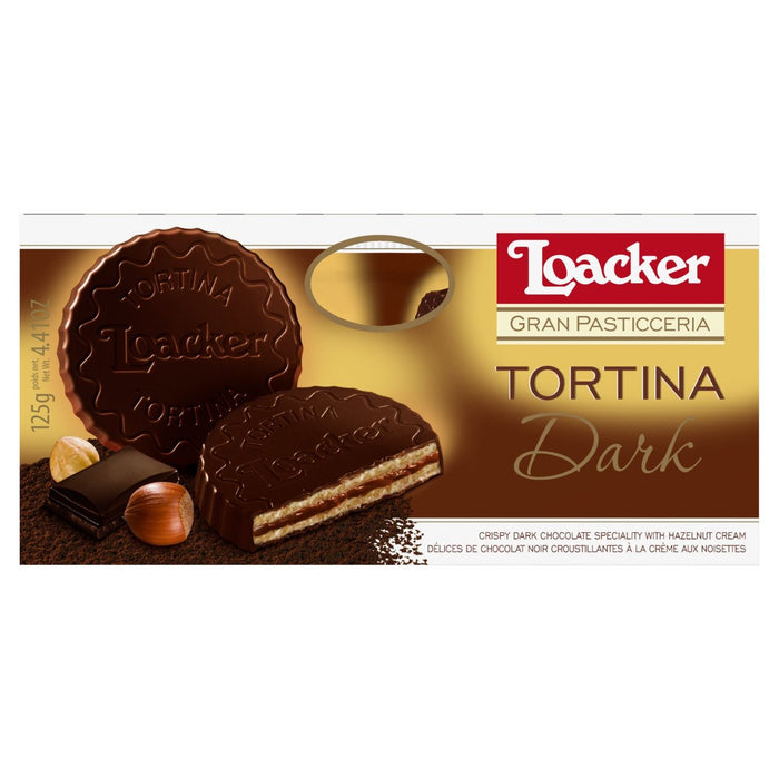 Loacker Tortina Oscura 125g 