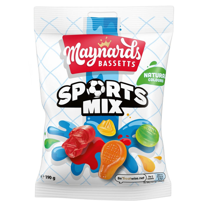 Maynards Bassetts Sports Mix Sweets Bag 190g