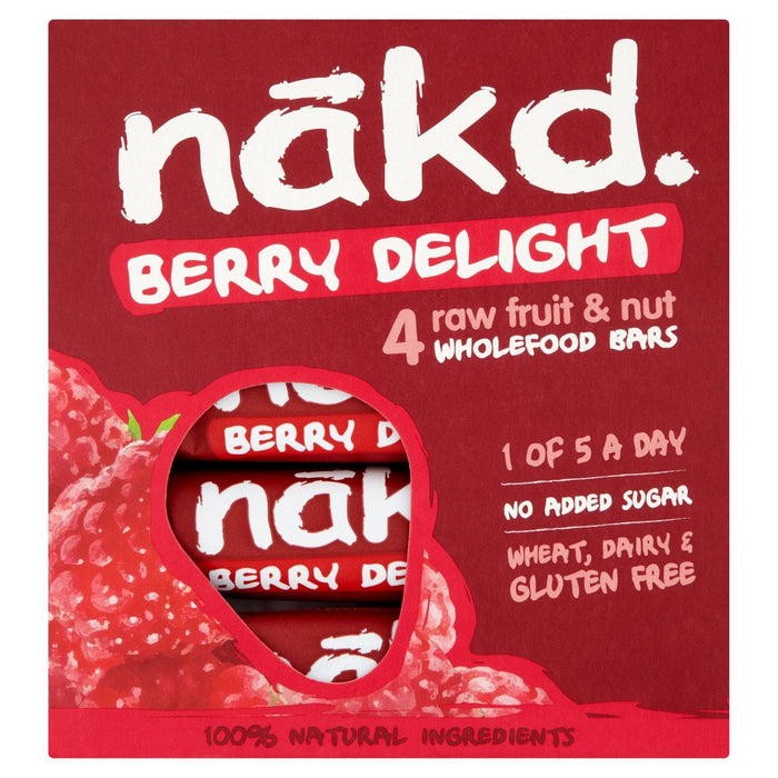 Nakd Berry Freude Obst- und Nussbalken 4 x 35 g