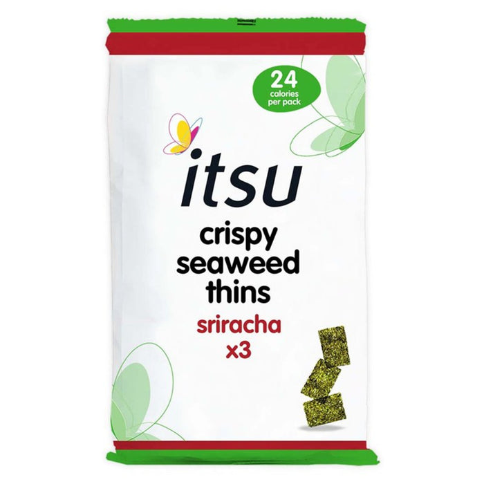 Itsu Sriracha Crispy Seaweed Thins Multipack 3 x 5g