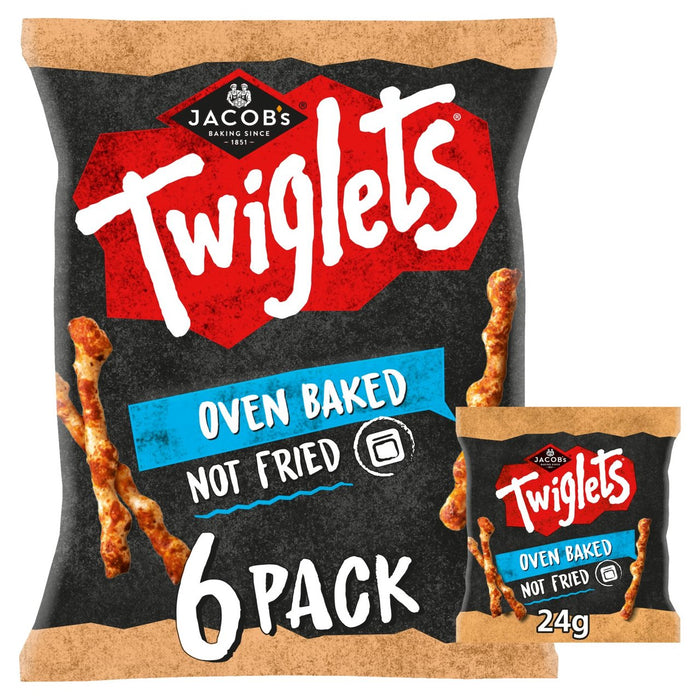 Jacob's Twiglets Original 6 por paquete