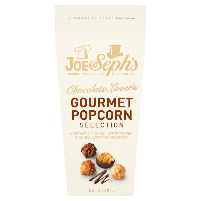 Joe & Sephs Schokoladenliebhaber Gourmet Popcorn Box 105g