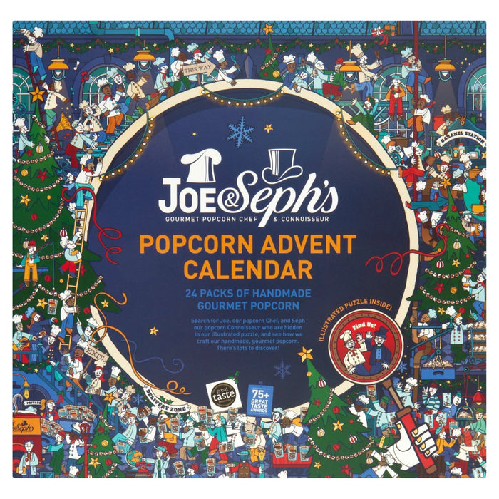 Joe & Seph's Gourmet Popcorn Advent Calendar 2022 175g