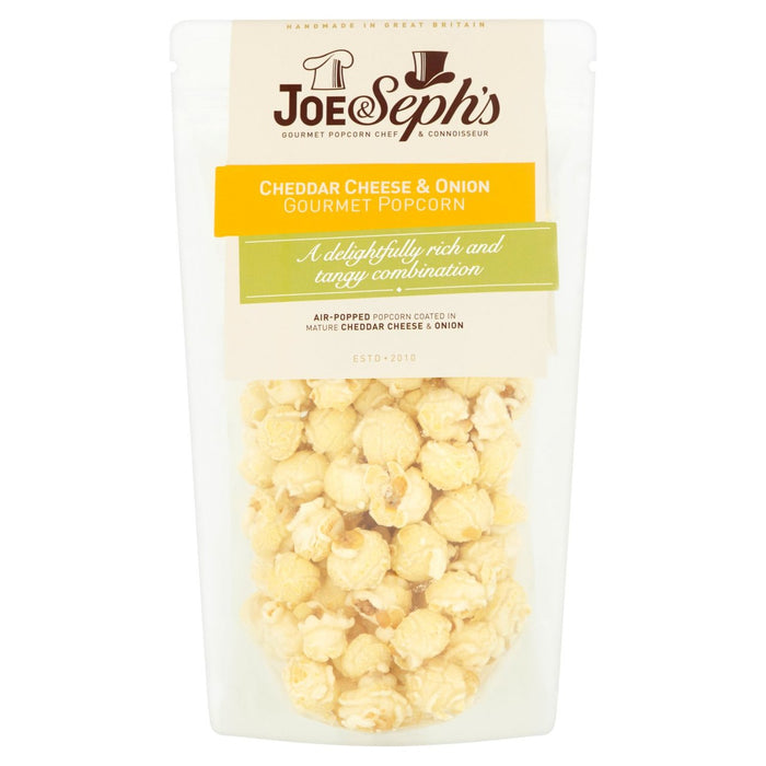 Pop de maíz de Joe & Seph queso y cebolla 70G