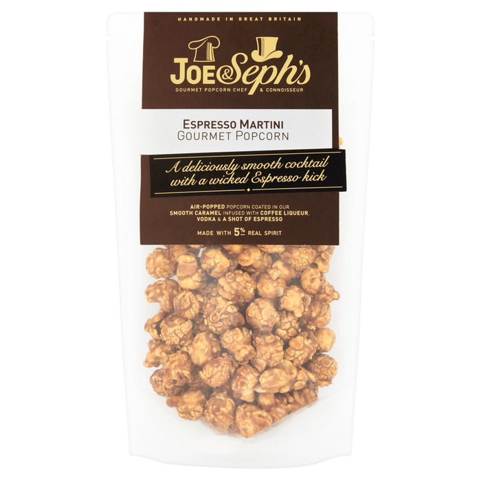 Joe & Sephs Popcorn -Espresso Martini Popcorn 70G