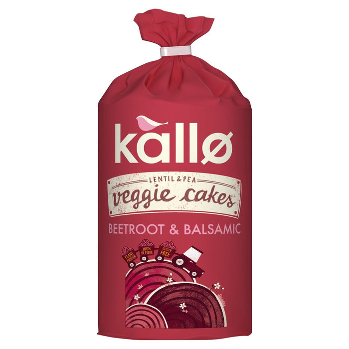 Kallo Beetroot Veggie Cakes 125G