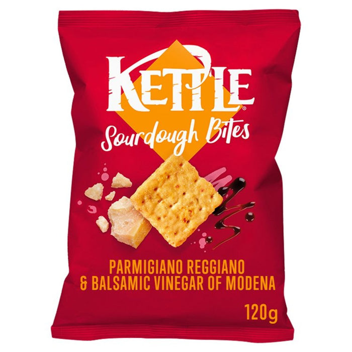 Kettle Parmigiano Reggiano y vinagre balsámico de Modena Sedudo Bites 120G