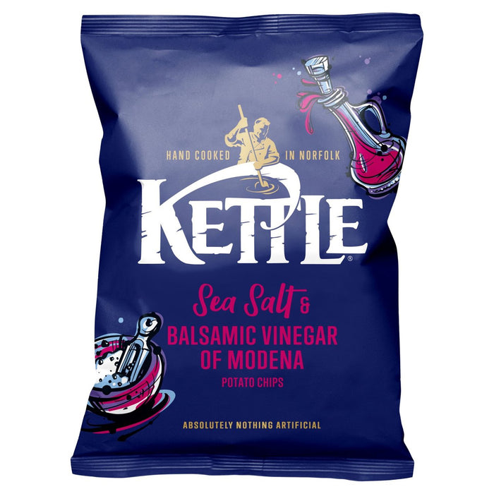 Kettle Sea Salt & Balsamic Vinegar of Modena 130g