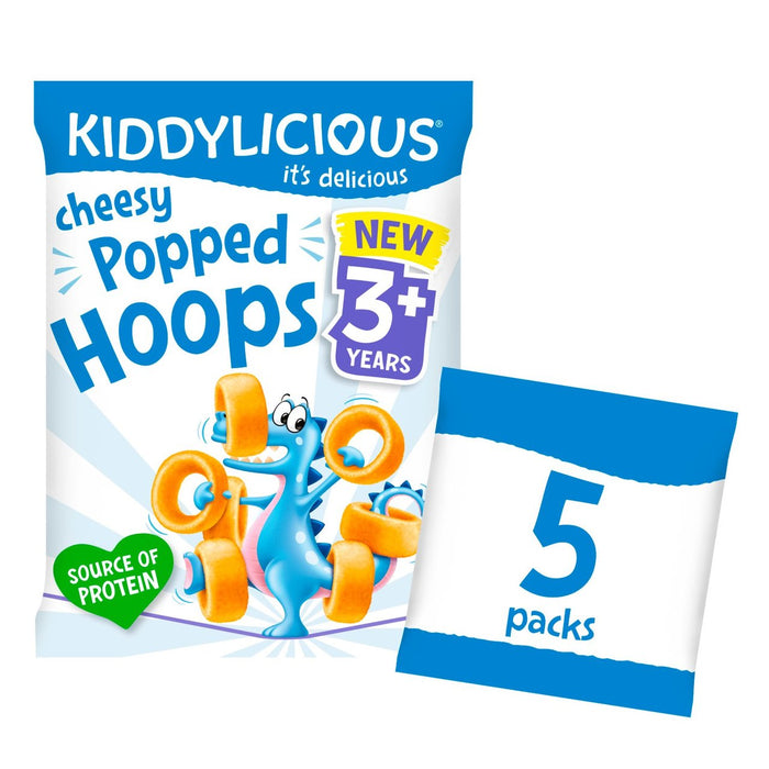 Kiddylicious Reracés Cerceaux 3 ans + multipack 5 x 10g