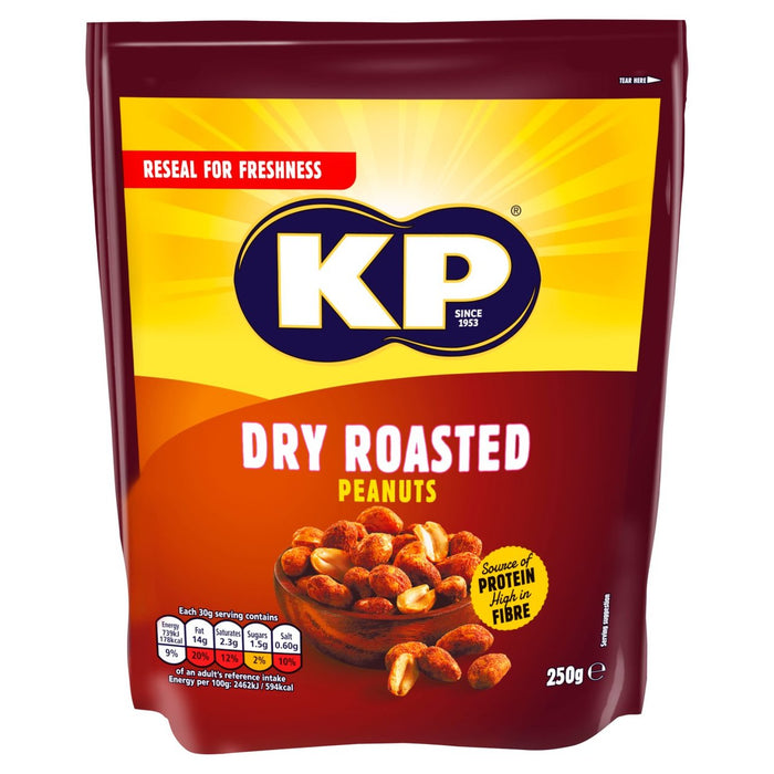 KP Dry Roasted Peanuts 250g