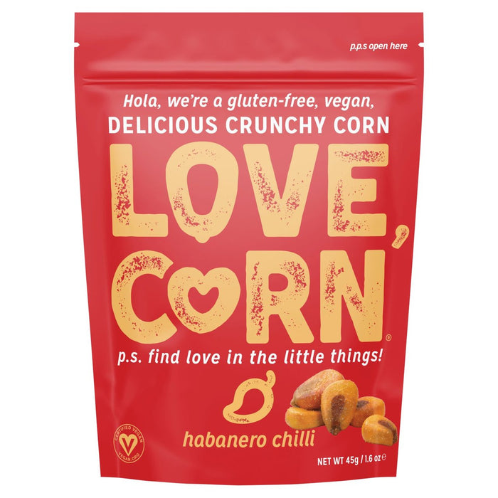 Love Corn Habanero Crunchy Corn 45g