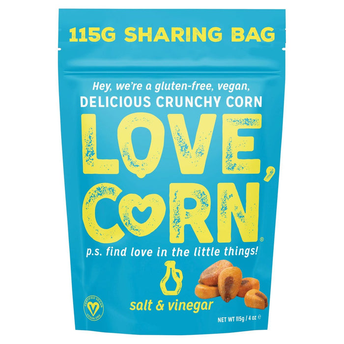 Love Corn Salt & Vinegar Crunchy Corn 115g