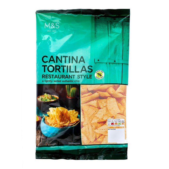 M&S Cantina Tortilla Chips 150G