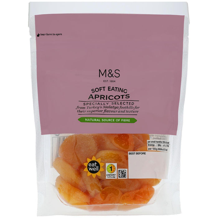 M & S getrocknete weiche Aprikosen 200g