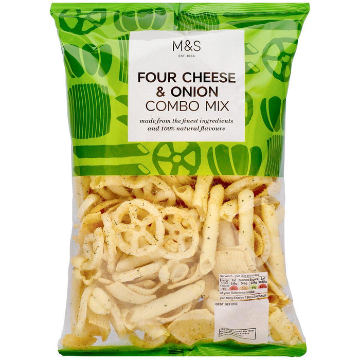 M&S Four Cheese & Onion combo mix 150g