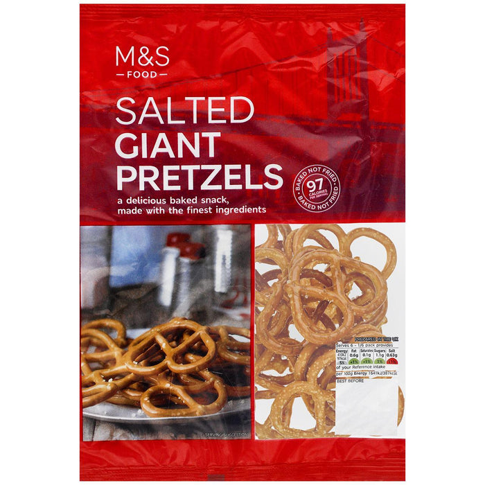 M & S Riesen gesalzene Brezeln 150 g