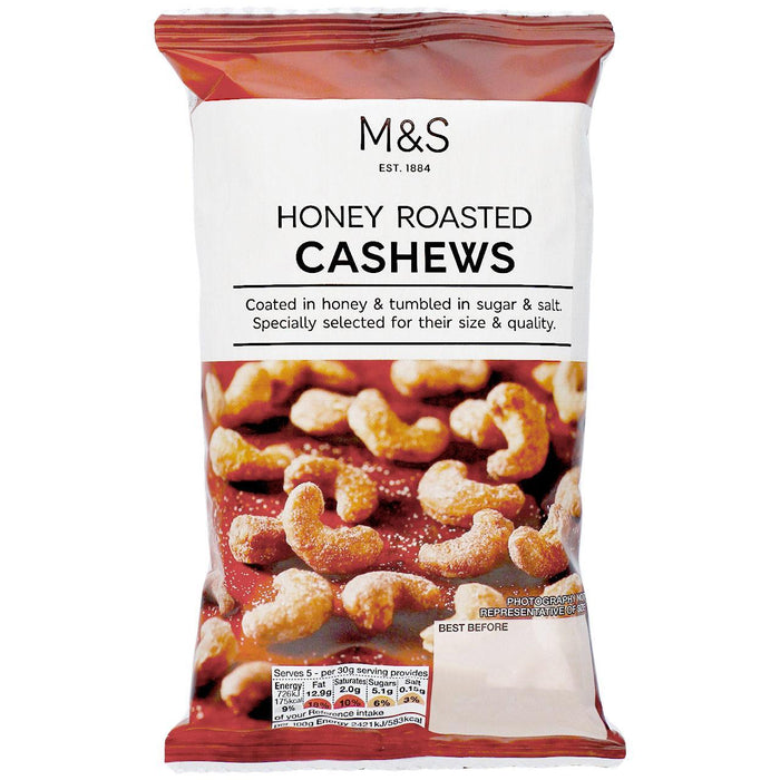 Noix de cajou rôties au miel M&S 150g