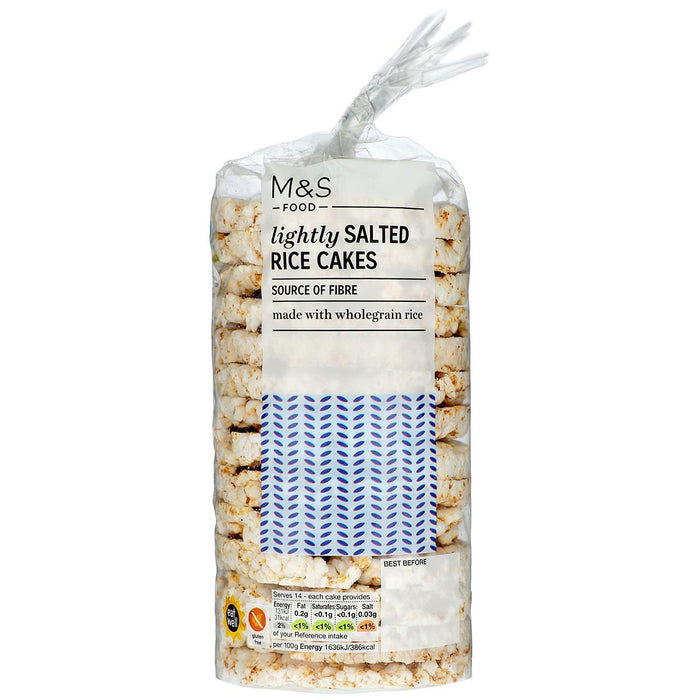 Gâteaux de riz légèrement salé 112G