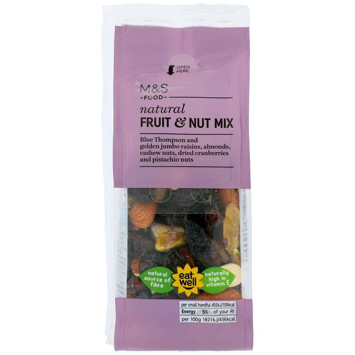 M&S Natural Fruit & Nut Selection 150G