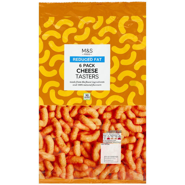 M&S Tasadores de queso grasos reducidos 6 x 19g por paquete