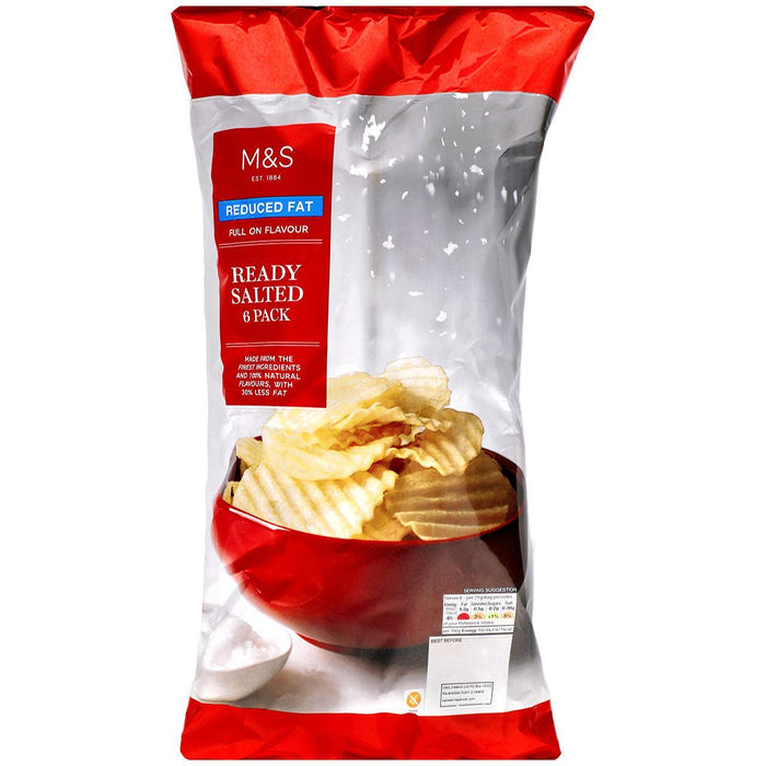 M&S Cripps salés prêts à M&S 6 par paquet