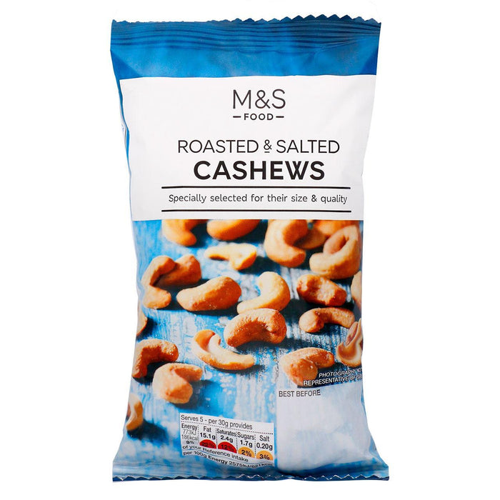 Anacardos asados ​​y salados de M&S 150g