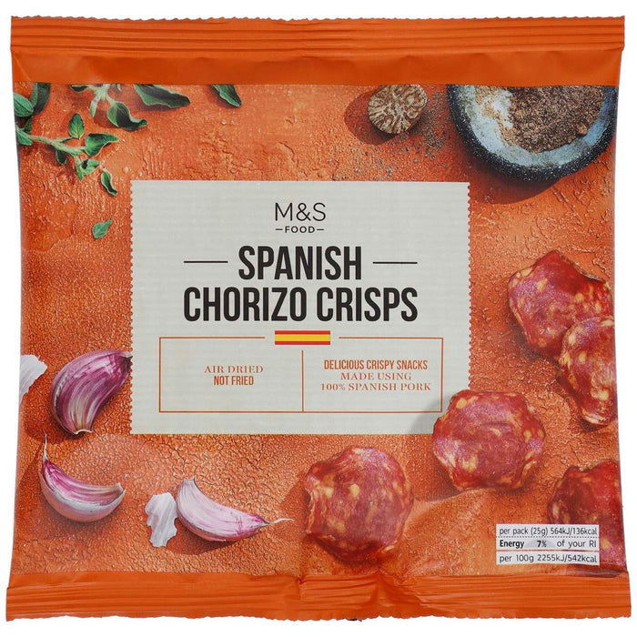 M&S CHORIZO ESPAUX CRIPPS 25G