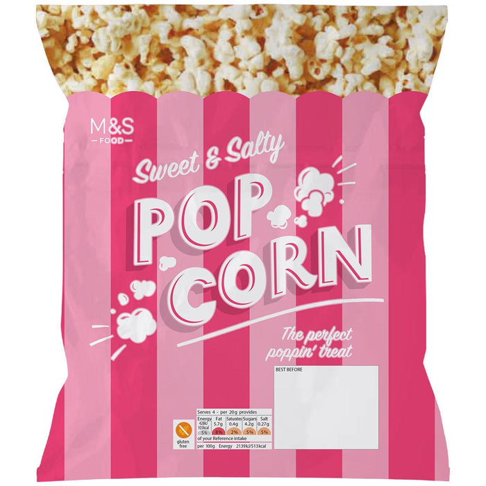 M&S Sweet & Salty Popcorn 80G