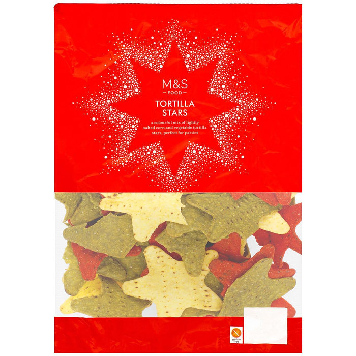 M&S Tortilla Stars 175G