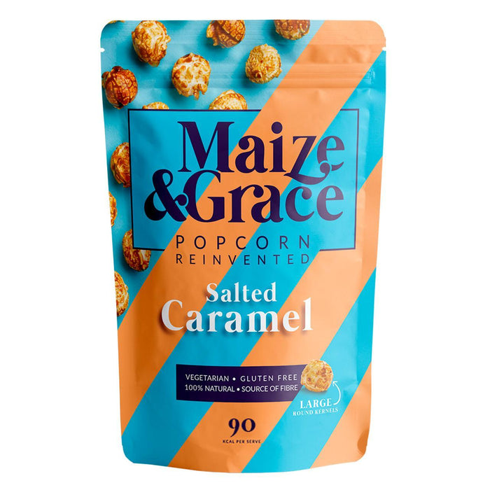 Maíz y gracia palomita de caramelo salado 72G