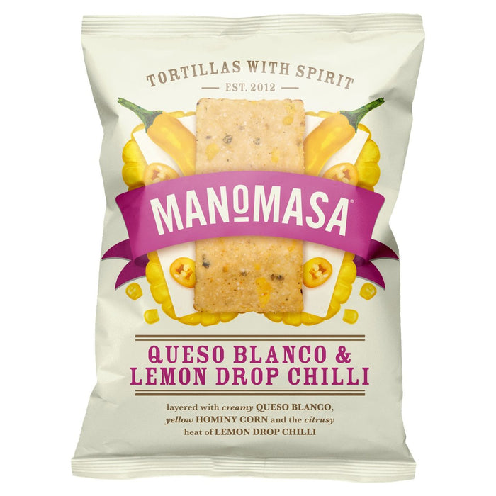 Manomasa Queso Blanco & Lemon Drop Chilli 140g