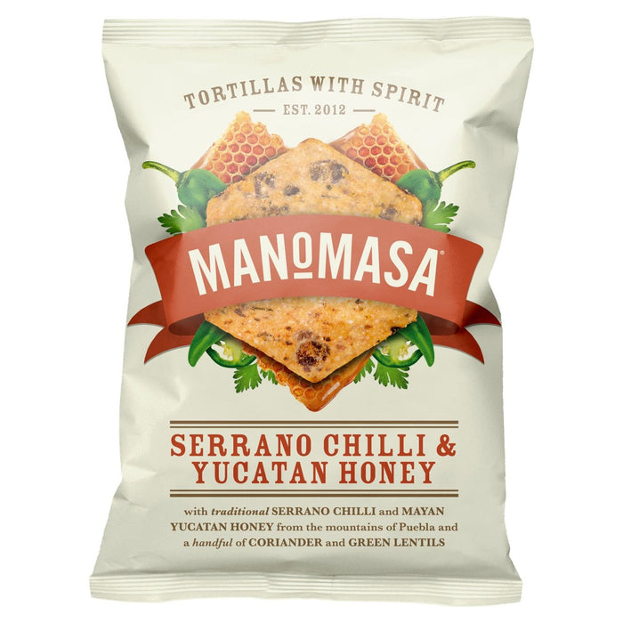 Manomasa Serrano Chilli & Yucatan Honey 140g