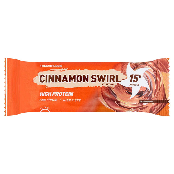 Maximuscle Cinnamon Swirl Protein Bar 45G