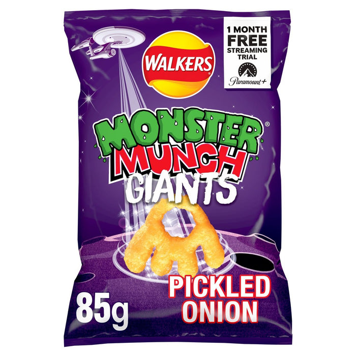 Monster Munch Giants Pickled Onion Snack 85G