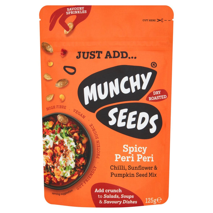 Semillas Munchy Spicy Piri Piri Savory Sprinkle 125G