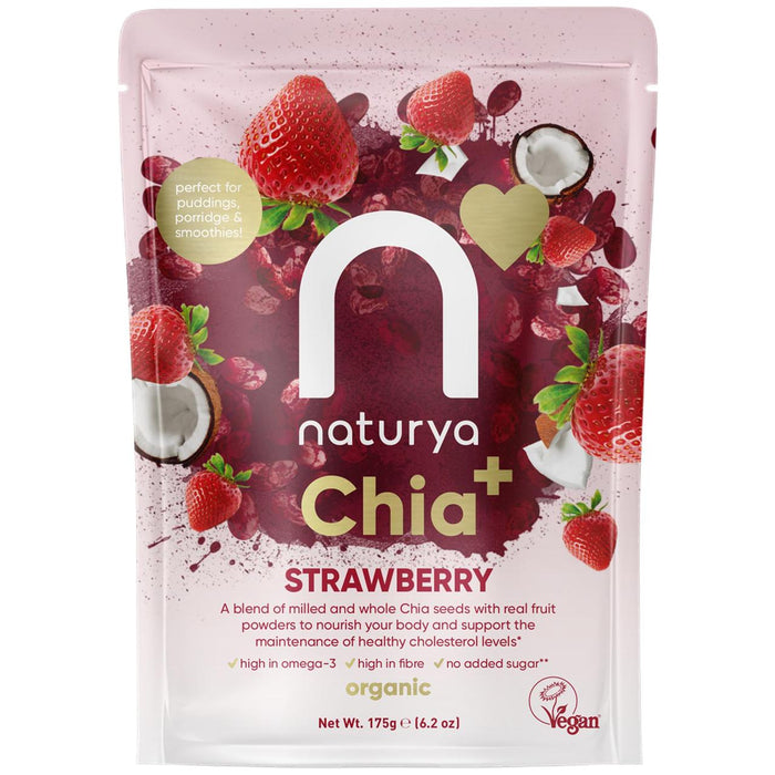 Naturya Bio -Erdbeer -Chia+ Pudding 175g