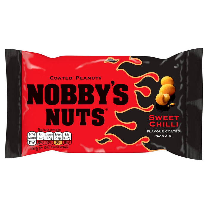 Nobby's Nuts Sweet Chilli Coated Peanuts 40g