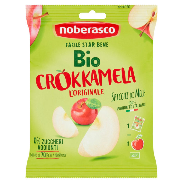 Noberasco Manzanas crujientes orgánicas 20G