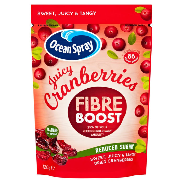 Ocean Spray Fiber Boost Cranberries 120G